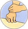 Knet- und Walkmassage vom Massagesessel