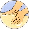Streck- und Rollmassage auf Massagesthlen von Hartmatec